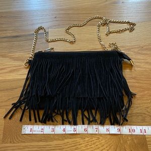 Fun fringe purse